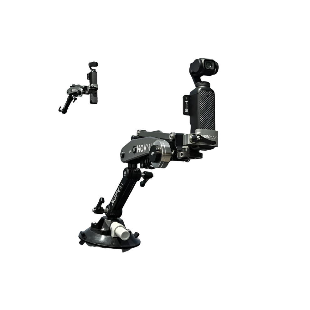 Vaxis Movmax Blade Arm: Pocket Shock Absorber For Dji Pocket 3, Insta360 X4, Gopro Hero 12 744110955354