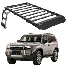 YBJ Roof Rack & Platform Ladder for Toyota Prado LC250 & Land Cruiser FJ250 (2024-2027) - Durable Car Accessories for Luggage Transport