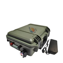 High-Capacity Waterproof Lithium Battery (12V, 60Ah-250Ah) for Trolling Motors, Fishing, Inflatable Boats, Camping, and EVs