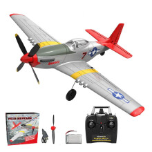 Volantex P51D Mustang 750mm Wingspan EPO 2.4GHz 4CH Brushless RC Airplane with 6-Axis Stabilizer System - Ready to Fly