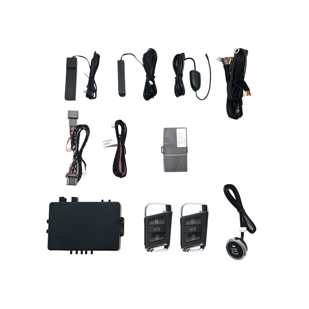 Volkswagen Jetta Mk6 Keyless Start Stop System With Remote Start And Comfort Entry - One Touch Activation 726084126831