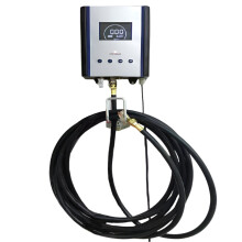 Wall-Mounted Fully Automatic Tire Inflator with LCD Display - 85-240V Automotive Pressure Monitor