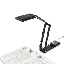 Viisan VS13AI USB Document Camera with AI Noise Reduction Mic, 13MP 4K Ultra HD, A3 Size Capture, Dual Mode Autofocus & LED Light