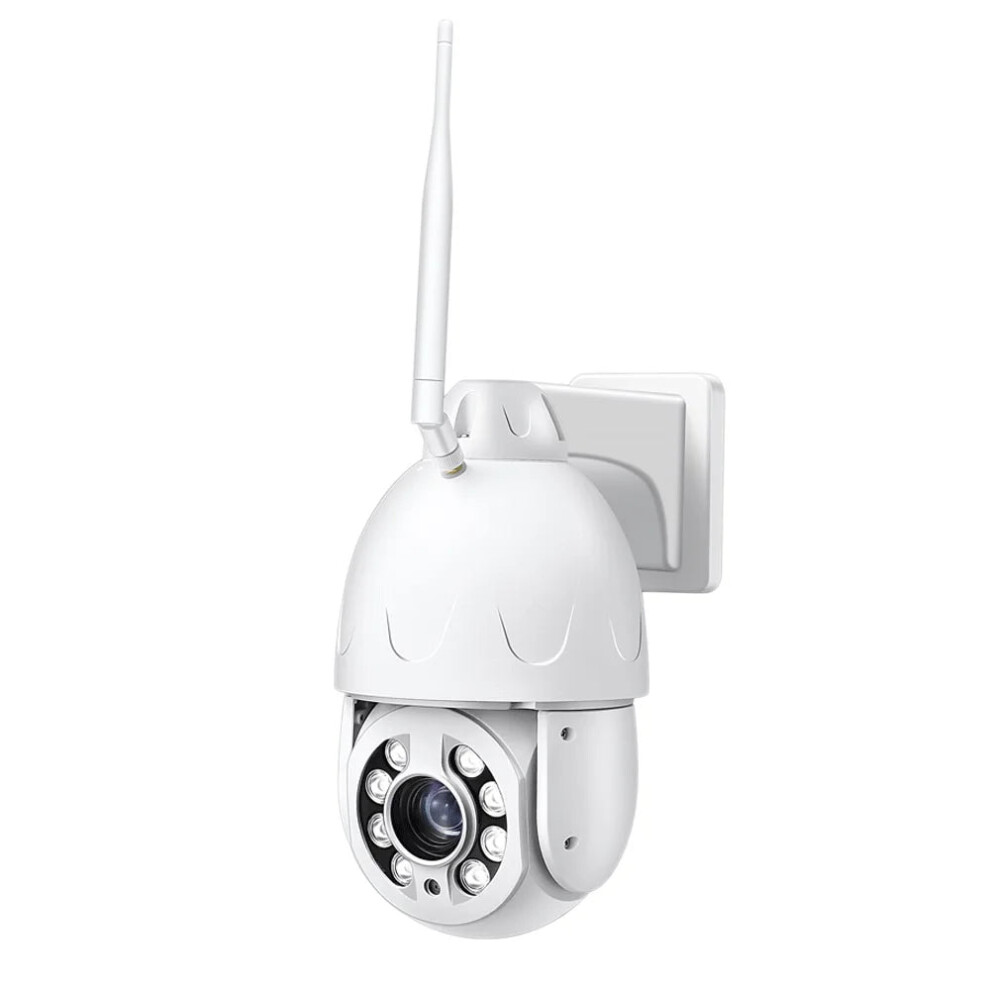 4K 8Mp Wireless Ptz Dome Security Camera With 30X Auto Zoom, 5Mp Poe, Two-Way Audio, Human Tracking & Color Night Vision 313102494494
