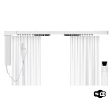 Zemismart WiFi Electric Curtain Motorized Track Kit - HomeKit, SmartThings, Alexa & Google Home Compatible