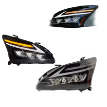 Dynamic LED Headlights with Startup Animation & Sequential Turn Signal for Lexus RX 330/350/400h (2003-2009) - Passenger Side