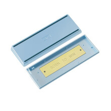 Custom Aluminum Alloy Keyboard Case for Wooting60HE - Premium Brass AIM60 Shell with Magnetic Shaft Compatibility