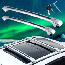 Lockable Aluminum Roof Rail Rack Crossbars for 2011-2015 Ford Explorer (2pcs)