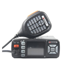 Baojie BJ-318 Mini Car Mobile Radio - 25W Dual Band VHF/UHF FM Ham Radio (136-174MHz VHF, 400-490MHz UHF)