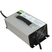 Smart 24V 50A PFC Charger with LCD Display for Lead Acid Batteries - Fast Charging, Durable Aluminum Housing