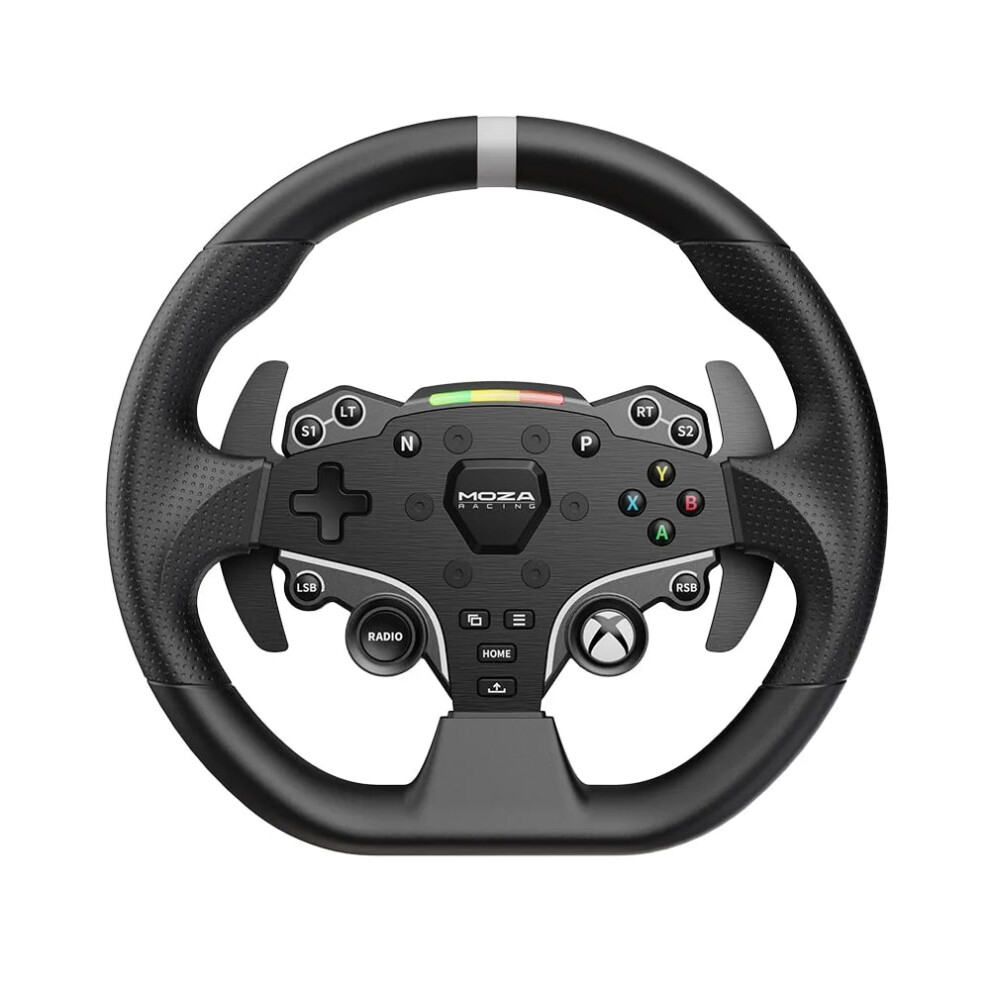 Moza Racing Esx Steering Wheel For Xbox - 22 Customizable Buttons, Durable Isf Pu Grips 313021979904