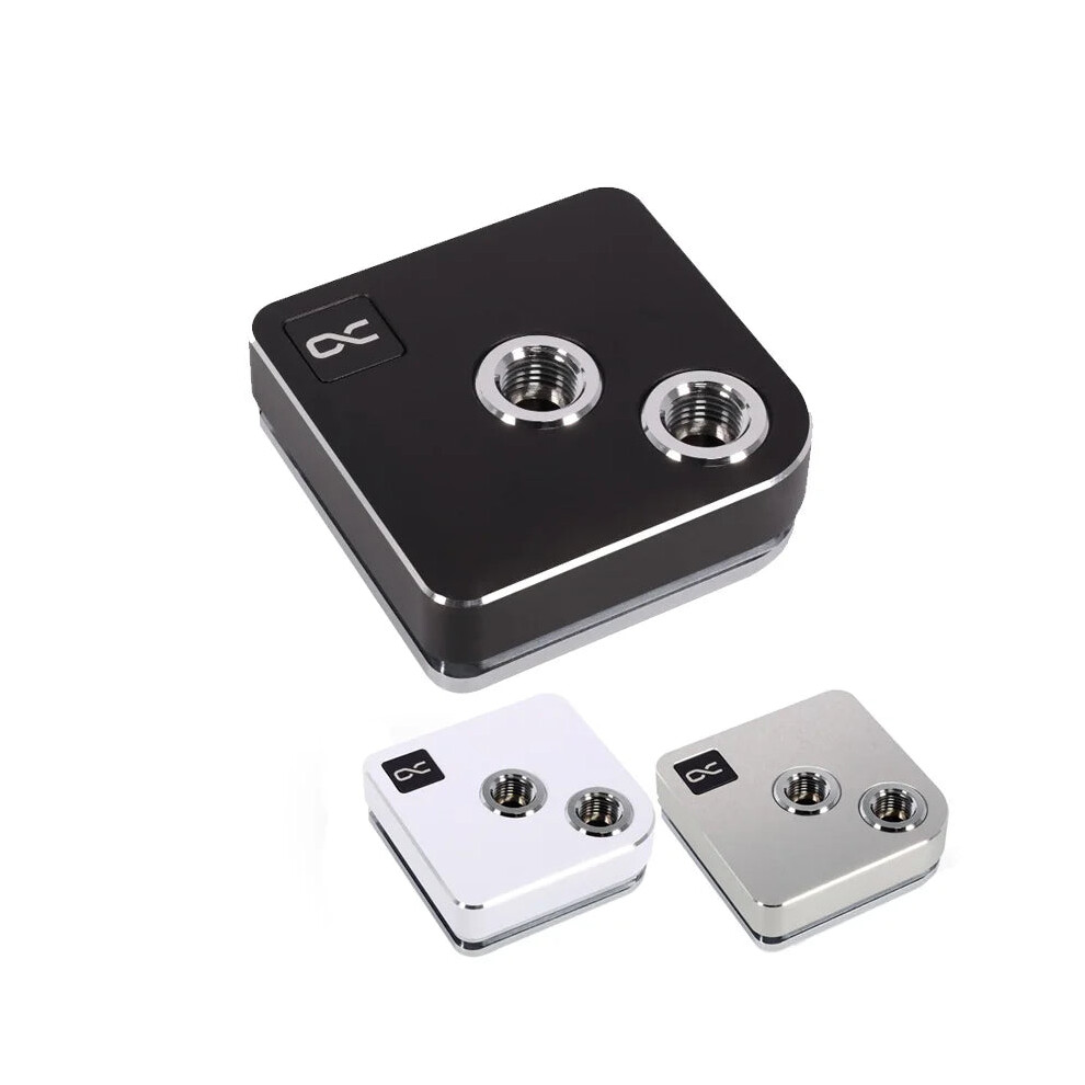 Alphacool Core 1 Cpu Water Block - Nickel Plated Copper, - Compatible With Amd Am4/Am5 & Intel Lga 1700 Black/Silver/White 744759262158