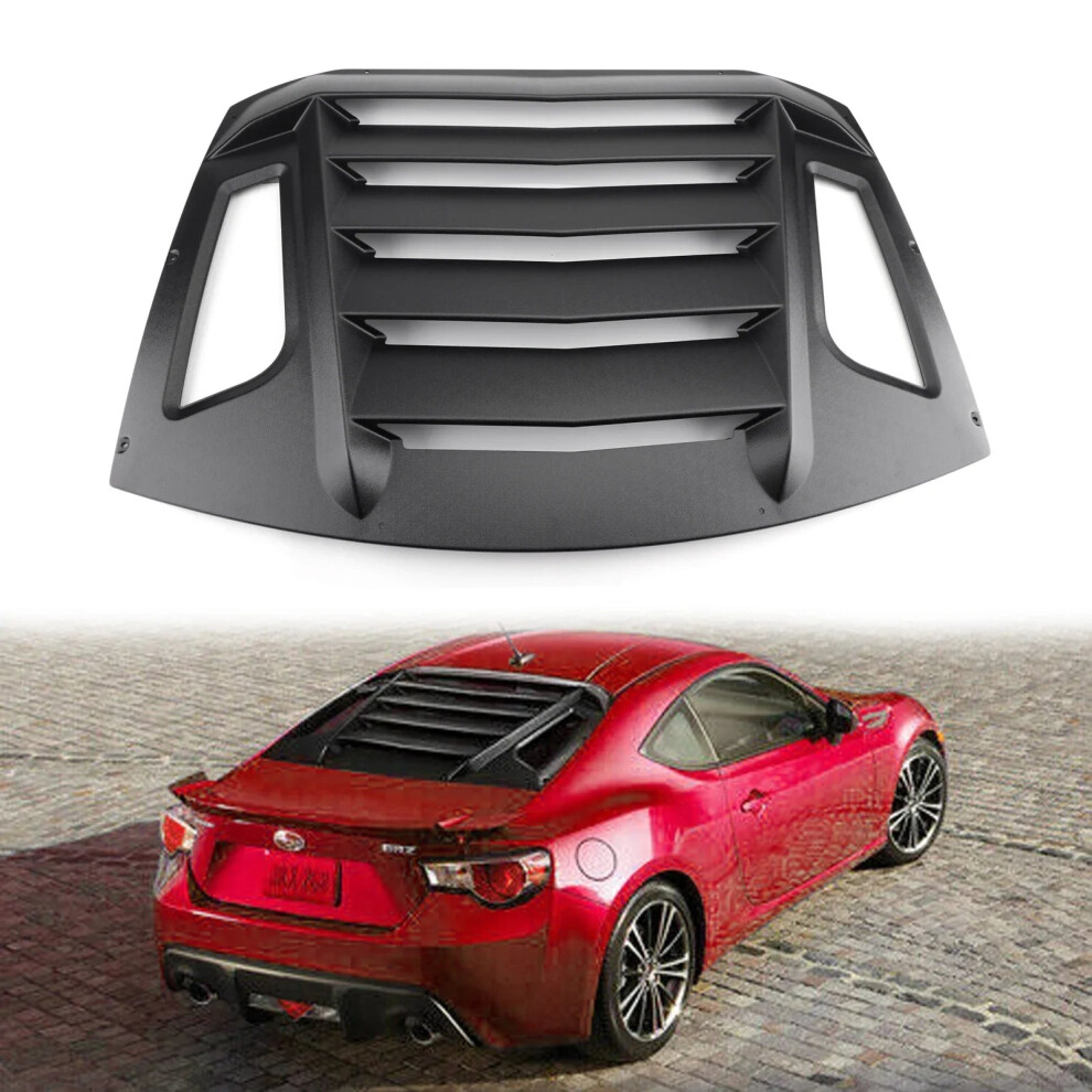 Custom Rear Window Louver Sun Shade Cover For Subaru Brz, Scion Fr-S, Gt86 (2013-2018) By Areyourshop 313052833886