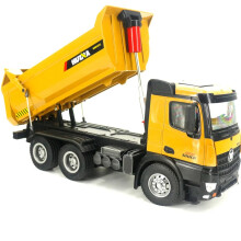 Huina 1:14 RC Alloy Dump Truck & Excavator Model - Multi-Functional Remote Control Engineering Vehicle