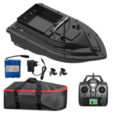 D16E GPS Wireless Fishing Bait Boat with Automatic Return, 400-500m Remote Range, Fish Finder, and 2kg Loading Capacity