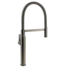 Gun Metal Grey Pull Down Kitchen Faucet - WELS Watermark Certified for Washbasin & Gourmet Kitchen