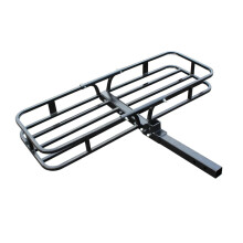 Heavy-Duty Hitch Mount Cargo Carrier Basket for Camping and Travel