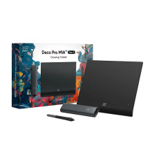 XP-Pen Deco Pro Gen 2 Wireless Drawing Tablet with X3 Pro Stylus - 16K Pressure Sensitivity, Bluetooth Graphics Pad