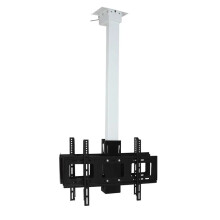 Motorized Adjustable TV Ceiling Lift Mount for 32-65 Inch Screens - Electric Vertical Floor Stand Arm DD700