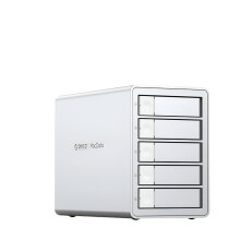 ORICO Daisy Chain 2.5/3.5 Inch SATA HDD/SSD External Enclosure with Type-C 10Gbps and Built-in 150W Power Supply