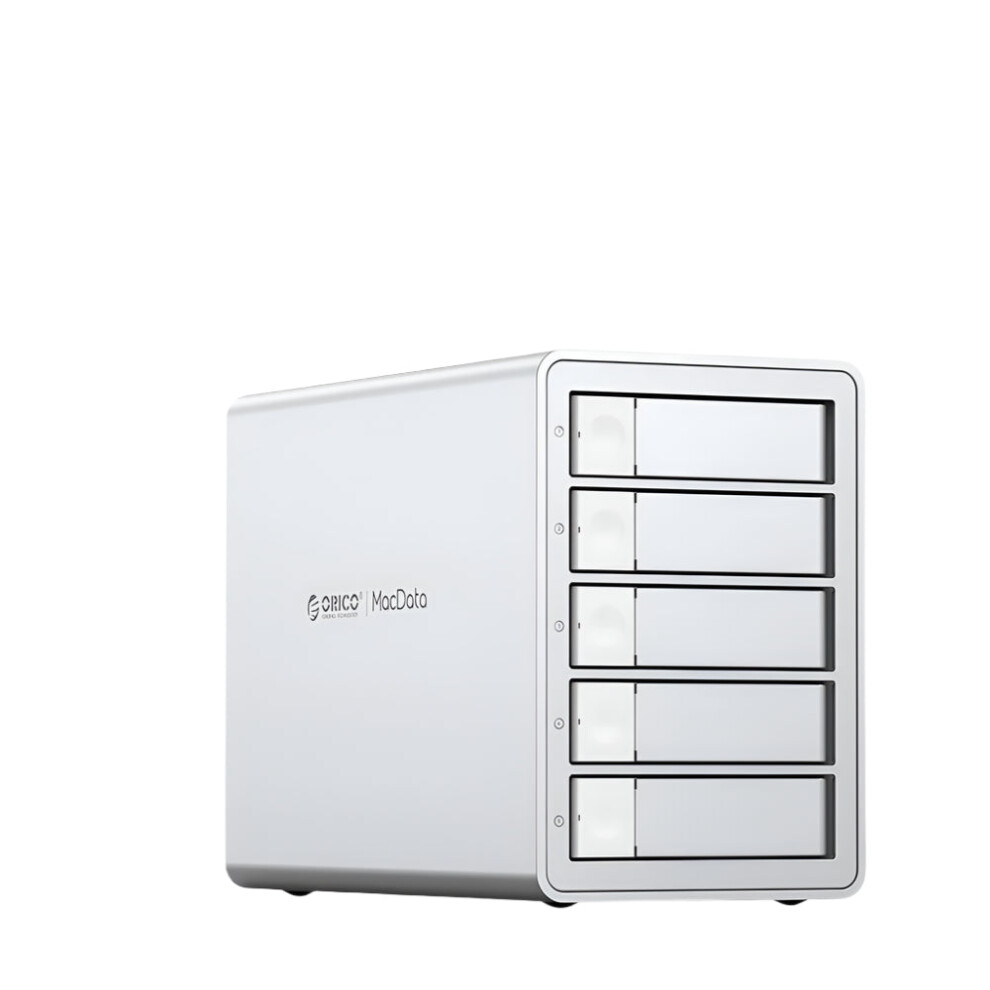 Orico Daisy Chain 2.5/3.5 Inch Sata Hdd/Ssd External Enclosure With Type-C 10Gbps And Built-In 150W Power Supply 7445010267242
