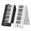 Portable 61-Key Folding Piano with Bluetooth MIDI Controller - I for Beginners and Professionals 1
