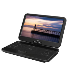 GIEC G390 Portable Blu-Ray Player with 15.6 Foldable HD Screen, Supports VDV/VCD/BD1080p/CD Playback