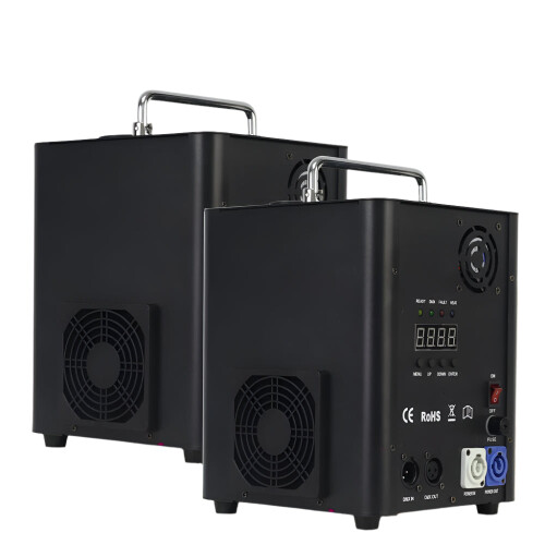 750W Cold Spark Firework Machine Duo - DMX Remote Controlled Sparkular Fountain