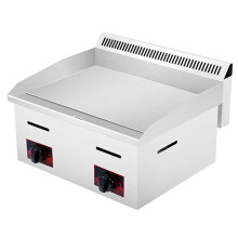 Versatile Gas Commercial Grill: Perfect for Pancakes, Steaks, Squid, and More