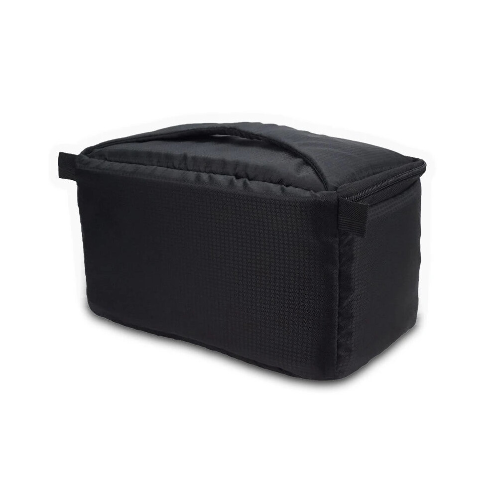 Universal Shockproof Camera Bag Insert - 20X Padded Partitions For Dslr/Slr (Black) Black 7445043918906