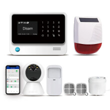 Advanced 2023 Wireless 4G Touch GSM/GPRS WiFi Smart Home Security Alarm Kit with CMS Monitoring