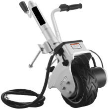 Krachtige 350W 12V elektrische aanhangwagenkrik met een capaciteit van 2268 kg - Eenvoudig te manoeuvreren steunwiel