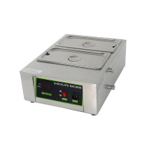 220V 1.5KW Lattice Electric Chocolate Melting Machine with Digital Display - Efficient Heating Stove for Perfect Chocolate Melting