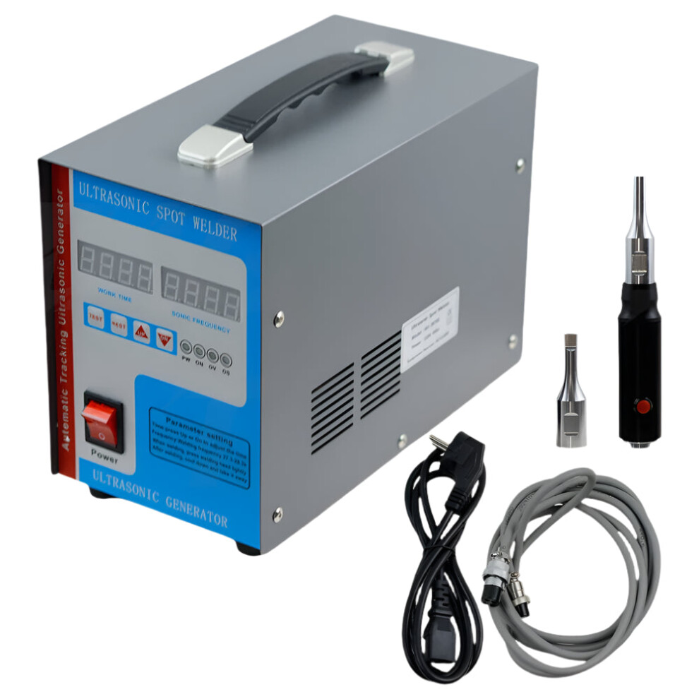 High-Efficiency 700W Ultrasonic Plastic Spot Welder, 28Khz Welding Equipment For Car Body Repair With Dual Nozzles 711181987805
