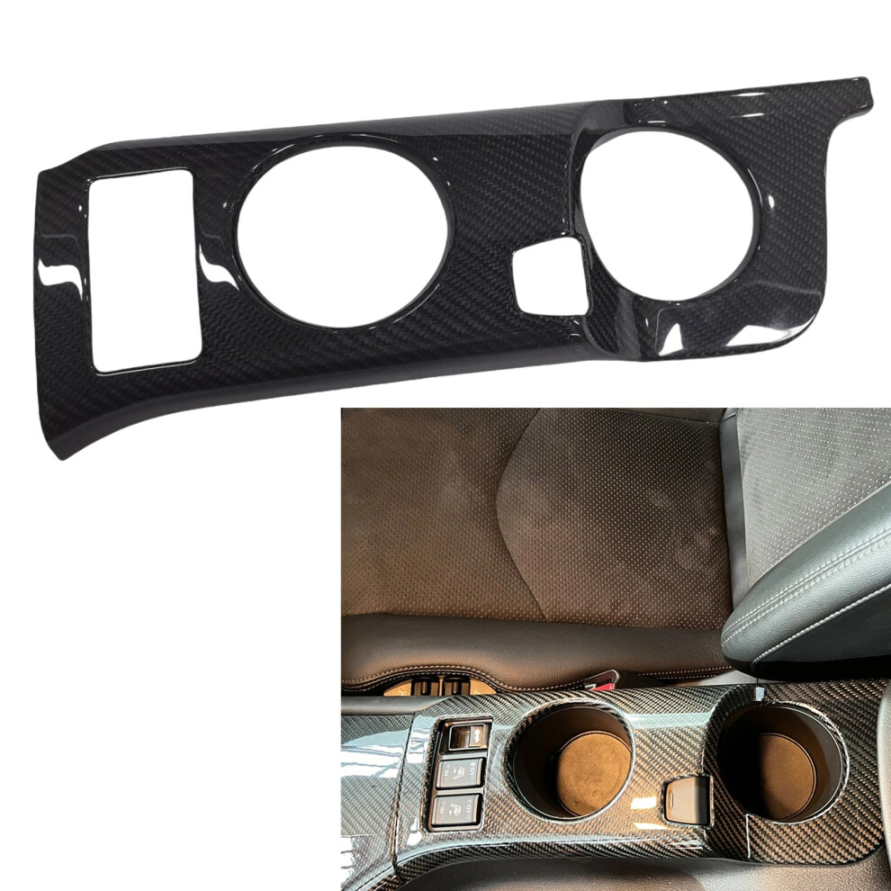 Premium Carbon Fiber Gear Shifter Panel Cover Trim For Nissan Z Fairlady Z Rz34 400Z (2023-2024) 7445046925987