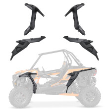 kemimoto UTV Extended Fender Flare for Polaris RZR XP Models (2014-2023)