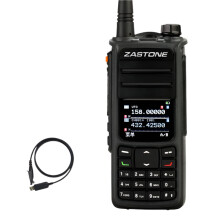 Zastone UV008 IP67 Waterproof Tri-Band DMR Digital Radio with GPS - 10W Long Range Walkie Talkie (136-174MHz, 200-299MHz, 300-520MHz)