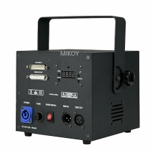 5W Full Color RGB Laser Light Projector with ILDA 3D Animation and DMX Control for DJ, Disco, Club, Wedding, and Party Performances