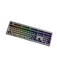Monsgeek M5W 108-Key Mechanical Keyboard Kit - Customizable, Hot-Swappable, Three-Mode, Gasket Structure, CNC Aluminum Design