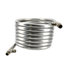 Coolossus Stainless Steel Counter Flow Chiller - Premium Heat Exchanger for Home Brewing