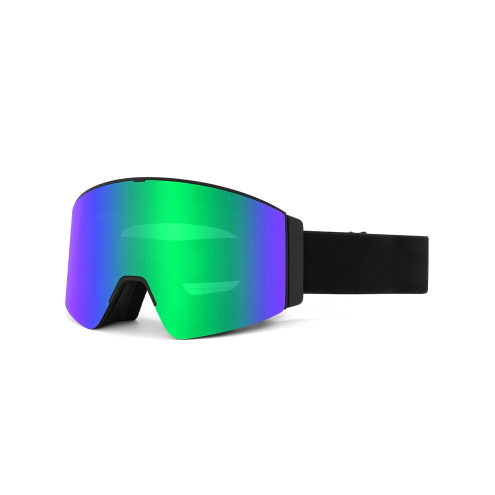 Magnetic Lens Ski Goggles With Uv400 Protection & Heated Snowmobile Functionality 313048395336