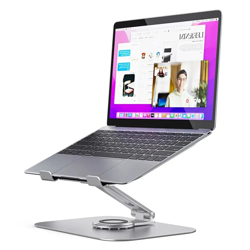 Rotatable & Foldable Aluminum Alloy Laptop Stand for MacBook, Huawei, Xiaomi & More - xnyocn-image-OPC-PMGJFMR-NEW