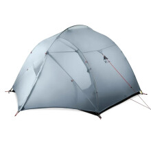 Qingkong 3-Person 4-Season Ultralight Waterproof Camping Tent - 15D Outdoor Hiking & Backpacking Gear
