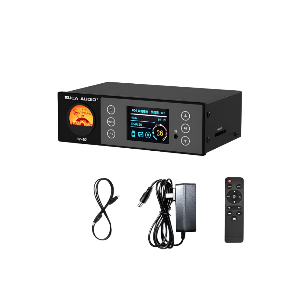 Premium Hifi Digital Turntable With Bluetooth 5.1 - U Disk Lossless Music Player & Audio Server Featuring Es9038q2m Dsd/Pcm Decoder 744759420763