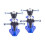 Lightweight Aluminum Speed Roller Skate Frame - No Stopper,  Included 1