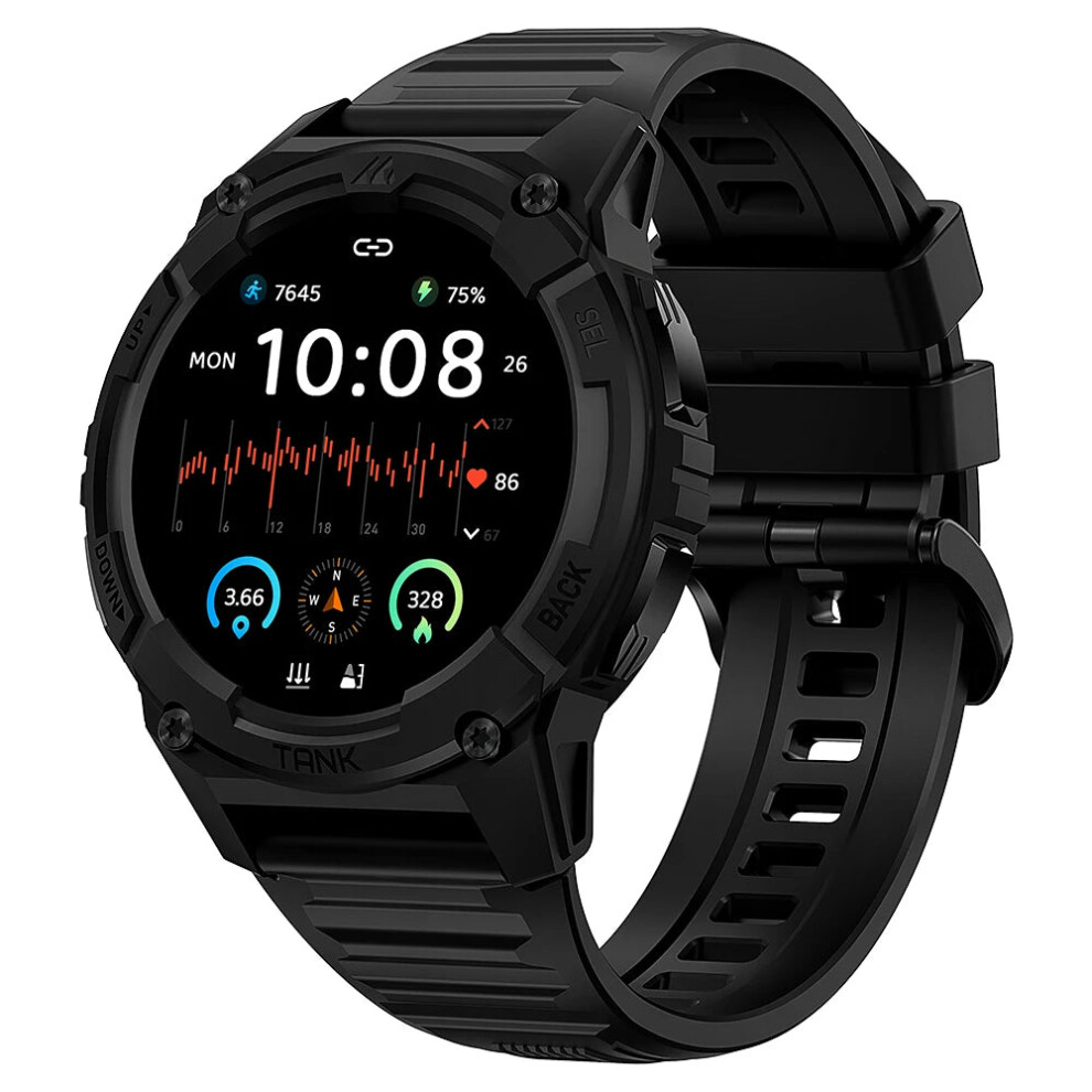 Kospet Tank S2 GPS Smartwatch - Women's AMOLED Display, Compass, Bluetooth Calling, Military-Grade IP69K, 5ATM Waterproof