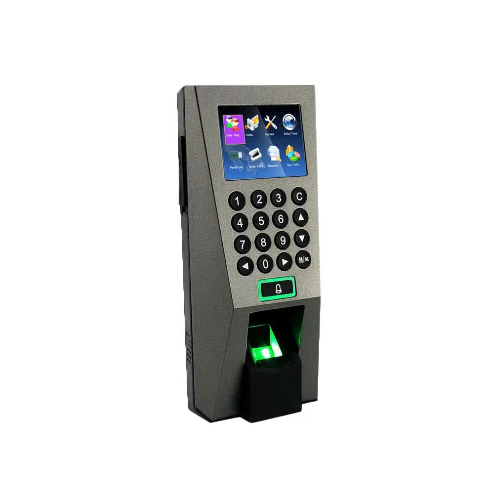 F18 Biometric Fingerprint Door Access Control System & Time Attendance Machine With Free Software & Optional Rfid Card Reader 7445024539533