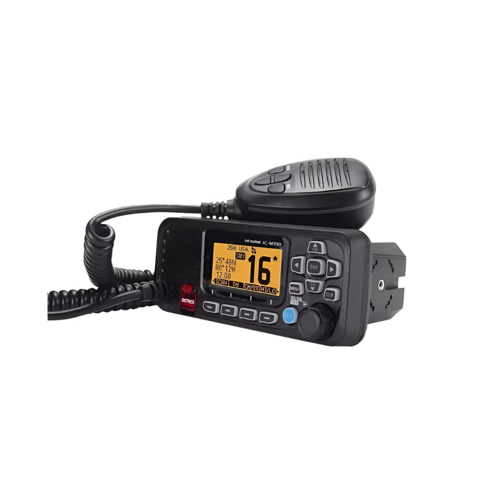 Ic-M330 Vhf Marine Transceiver - 50W, Ipx7 Waterproof, Over 10Km Range 313094281294