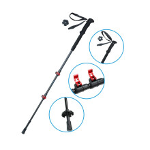 Multifunctional Adjustable Trekking Poles - Ultimate Alpenstock for Hiking, Camping & Outdoor Adventures