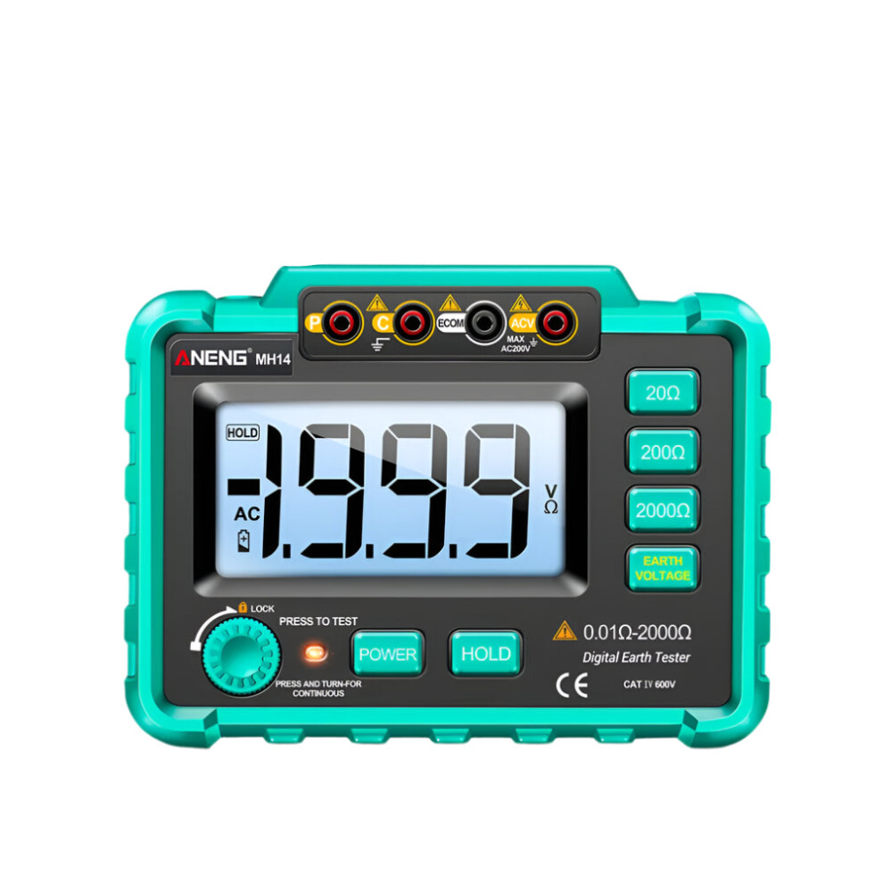 Aneng Mh14 Digital Megohmmeter: Advanced Insulation Resistance & Earth Ground Voltage Tester 313092281234